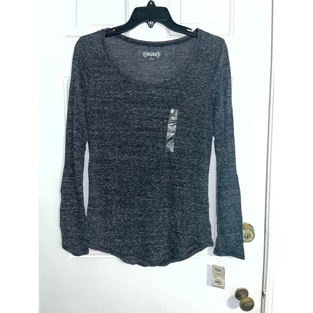 Mudd Women’s Grey Long Sleeve Shirt